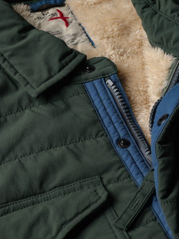 Qltd Superfleece Jacket in Dark Forest