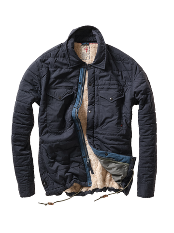 Qltd Superfleece Jacket in Navy