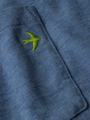 Ringspun Pkt Tee in French Blue Hthr