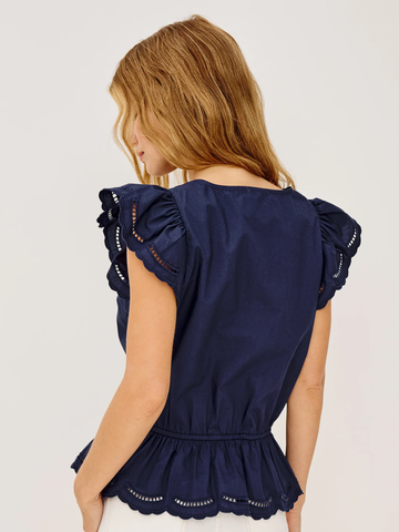 Sandi Top in Navy
