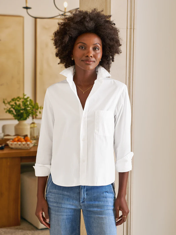 Silvio Woven B/U in Superluxe White