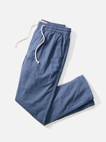 Saturday Stretch Beach Pant in French Blue