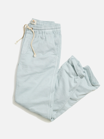 Saturday Stretch Beach Pant in Light Blue