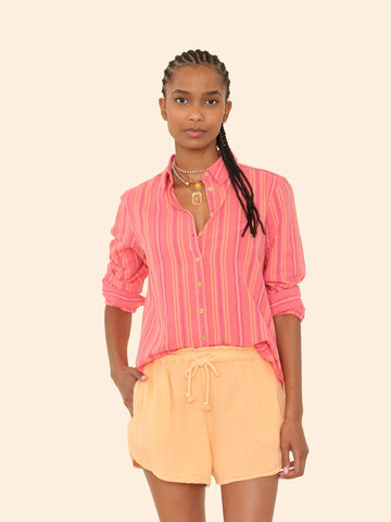 Scout Shirt in Sunset Pink