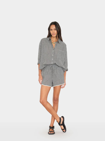 Maisie Top in Black Sand
