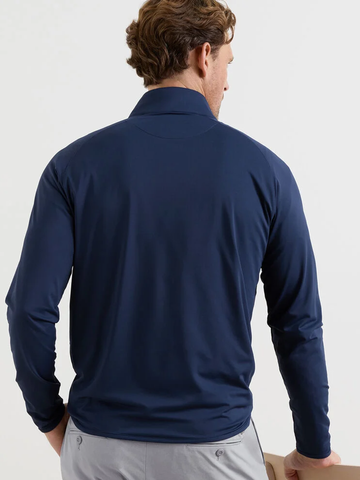 Stealth Performance Quarter in Zip in Navy