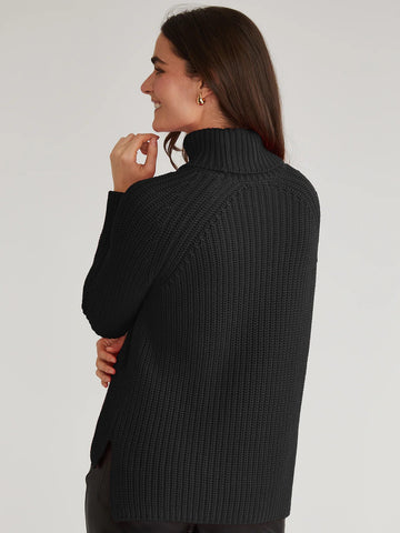 Stella Turtleneck in Black