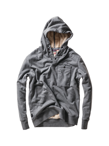 Super Fleece Hoodie in Dark Grey