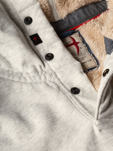 Super Fleece Hoodie in Chalk