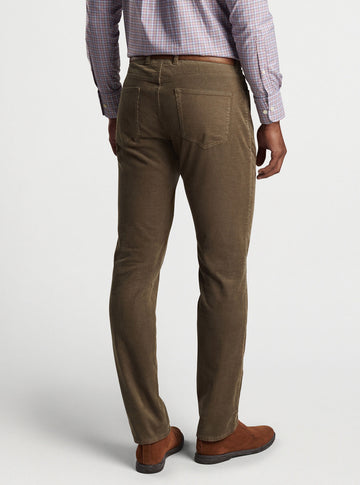 Superior Soft Corduroy Five-Pocket Pant in Juniper