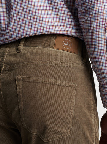 Superior Soft Corduroy Five-Pocket Pant in Juniper