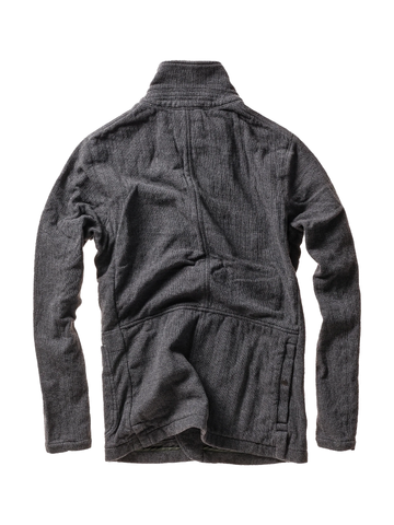 Sweatshirt Trap Blazer in Dark Grey