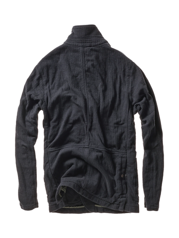 Sweatshirt Trap Blazer in Navy