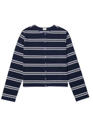 The Carmen in Navy and White