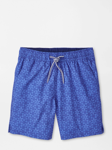 Turritella Youth Swim Trunk in Tide