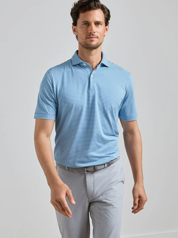 Verse Performance Mesh Polo in Storm