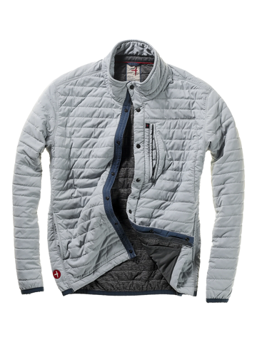Windzip Jacket in Ghost Grey