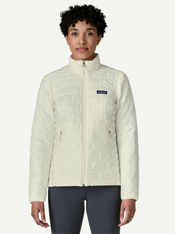 Women's Nano Puff Jacket in Birch White