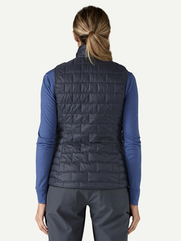 Women's Nano Puff Vest in Smolder Blue