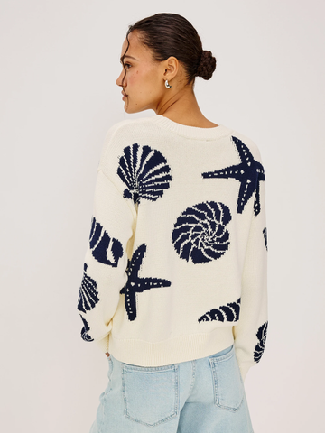 Zoey Sweater in Seashells
