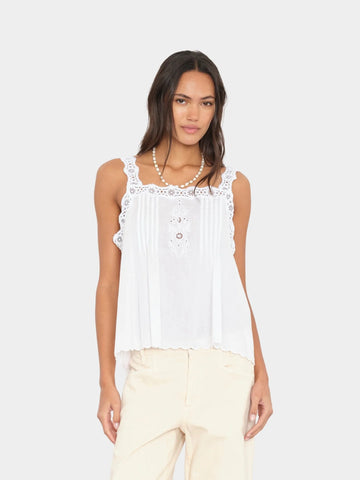 Abby Top in White