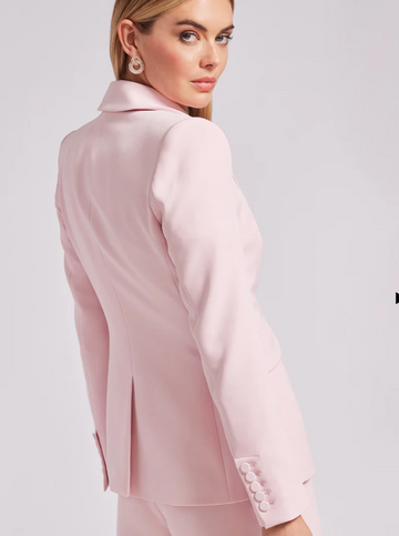 Aimee Crepe Blazer in Ballet Slipper