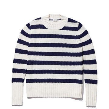 The Tatum in Cream/Navy