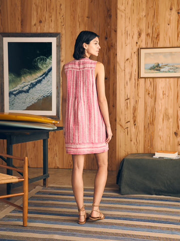 Isha Dress in Granita Stripe