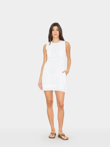 Justine Dress in White