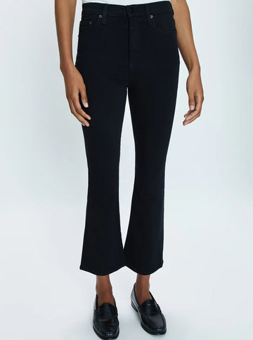 Lennon High Rise Boot Cut in Noir