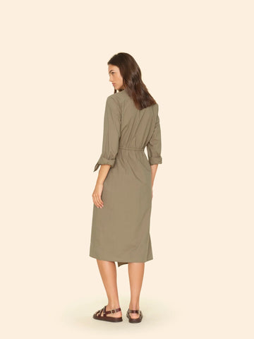 McCallister Dress in Army Green