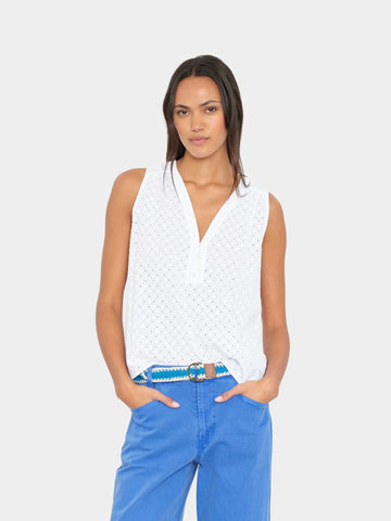 Miki Top in White