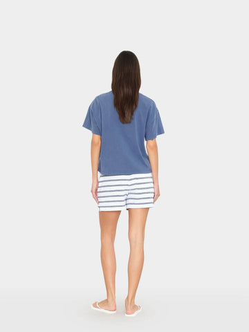 Shayden Sweatshort in Cloud White