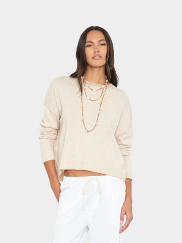 Sparrow Sweater in Sand Salt
