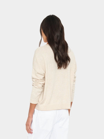 Sparrow Sweater in Sand Salt