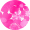 Retro Floral Paradise Pink
