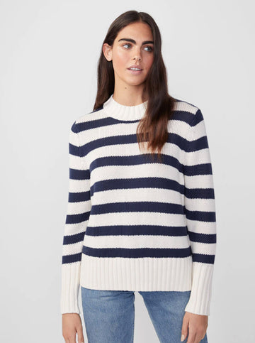 The Tatum in Cream/Navy