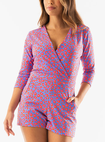 Riptide Romper - Wild Tide in Regatta