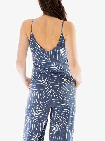 Hillary Jumpsuit - Palm Isle in Monomoy