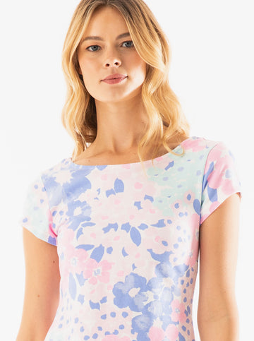 Addie in Ocean Petals Citron
