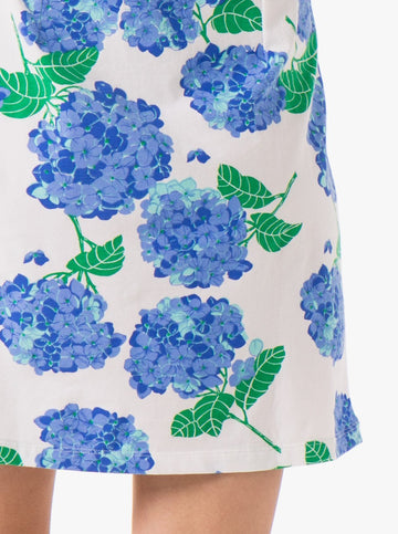 Paradise Dress - Hydrangea Walk in Blue